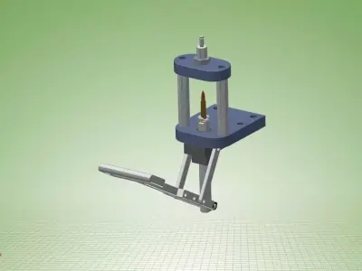 Reloading Press Free 3D model