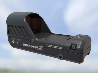 Red Dot Sight Standard Range Optic Type JH-405 3D model