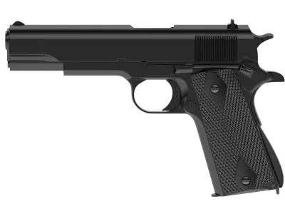 M1911 Pistol 3D model buy