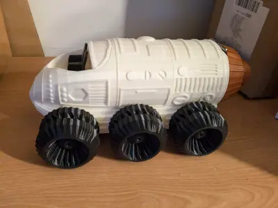 Large Sci-fi Rover - Blender source file included 3D print model