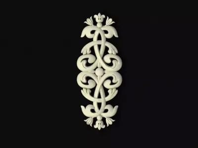 dekor ornamental design 3D model