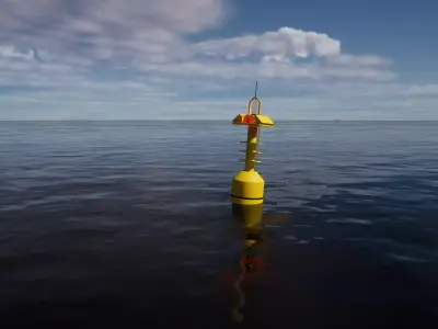 Buoy - safety buoy  3D model