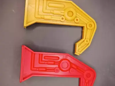 Repair claw castle of lions V2 3D print model
