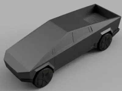 Tesla cybertruck  3D print model purchase