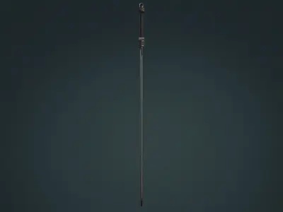 Viking Sword F - Fantasy Weapon Low-poly 3D model