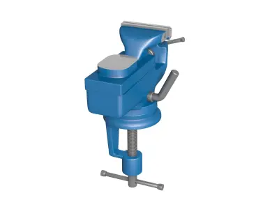 Locksmith vise 3D model