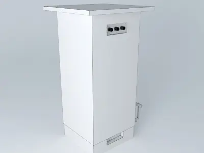 Electric Substation Galdovo Free 3D model