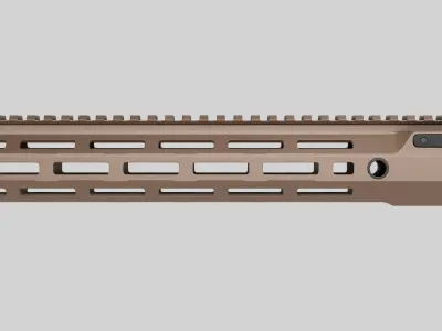 Aero Precision MOD 4 M-LOK M4E1 Pro Handguard Low-poly 3D model