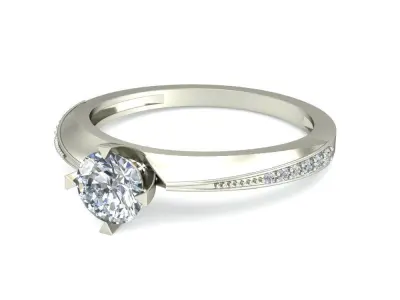 Wedding Ring  3D print model 147