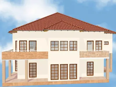 House 18 3D print model purchase