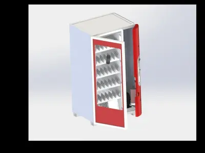 Vending machine 3D model