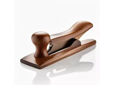 Woodworking Hand Plane Tool for 3D print Low-poly 3D model