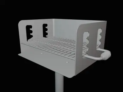 Park Grill 3D model