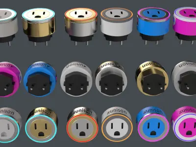 Smart Home Plug-in and Security Kit 3D model