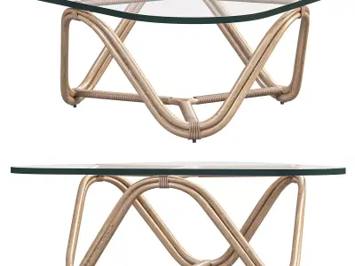 MANAU COCKTAIL TABLE by Baker MCGUIRE 3D model