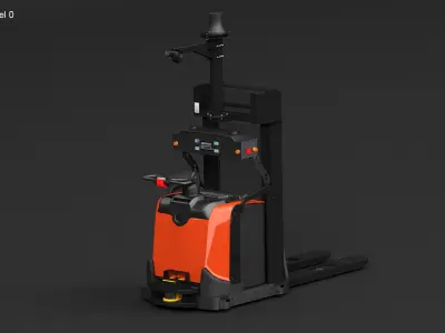 Autonomous Forklift 1.6t 3D model