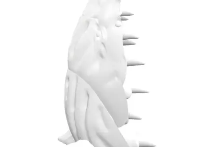 Space bugs barricade 3D print model