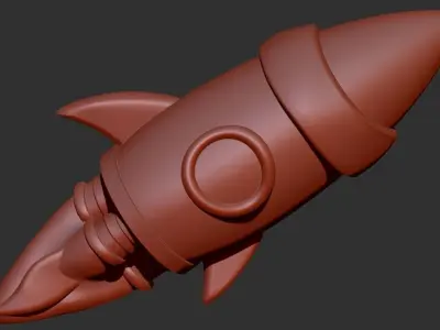 Rocket Model 3D print model