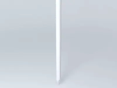 Nail plastic stake Free 3D model