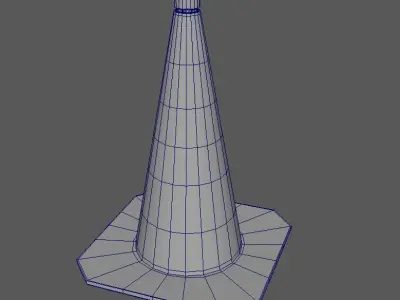 Traffic Cone  Free 3D model purchase