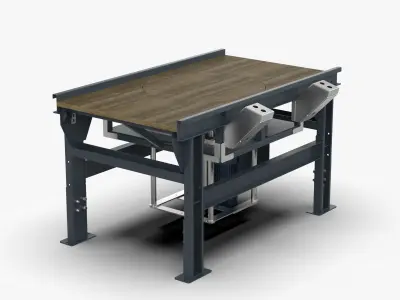 Electric Lifting and Rotating Operation Table 3D model