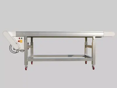 Belt Conveyor Low-poly 3D model purchase