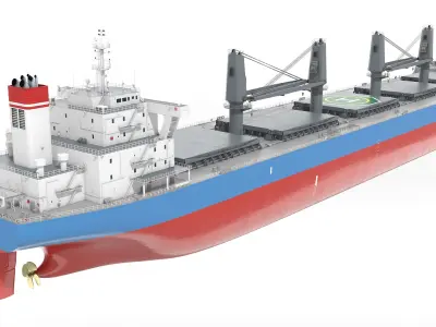 Bulk Ship 3D model purchase