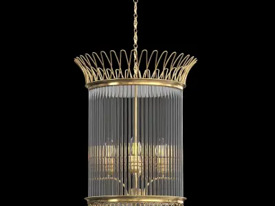  Varenne Glass Lantern 3D model