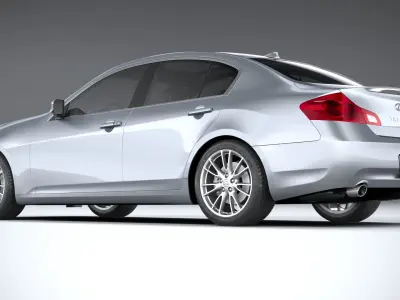Infiniti G35 Sedan 2007 3D model purchase