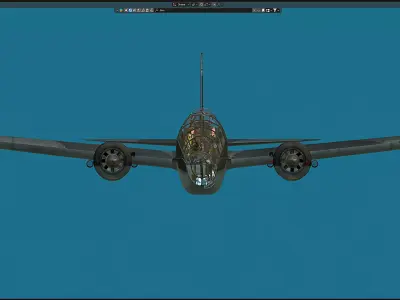 Ju-188 Free 3D model