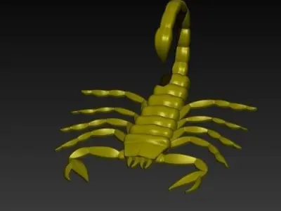Scorpion 3D print model get