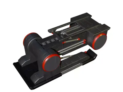 VTOL LANDING GEAR 3D model