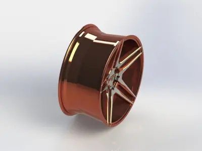 Cast rim NICHE SPORT SERIES TURIN - M169 3D model