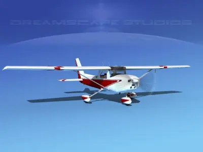 Cessna C152 Aerobat V10 3D model