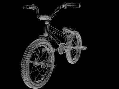  BMX bike 3D model