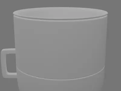 Cup Robot 3D model