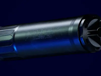 HUX Ventum 762 Suppressor Low-poly 3D model