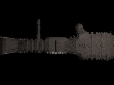 Future Spaceship No1 3D model