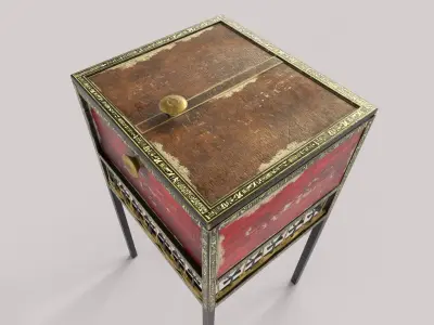  Ancient Egyptian Furniture 3D model