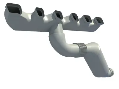 Exhaust Manifolds 3D 6 3D model