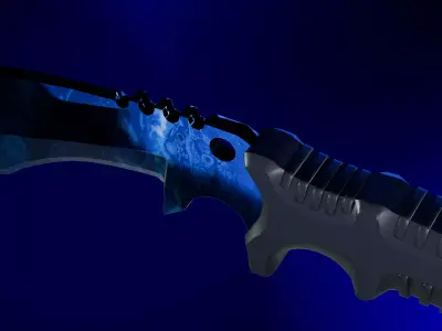 Kukri Knife 3D model