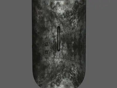 Shield metal 3D model