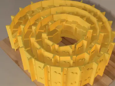 Track Wheel 3D model