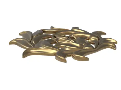 decorative pattern ready for 3D printing 3D model