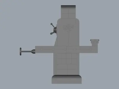 Universal Milling Machine 3D model