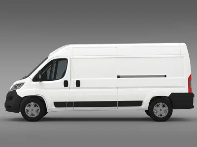Fiat Ducato Van L3H2 2015 3D model