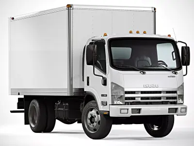 2020 Isuzu NPR Gas 3D model