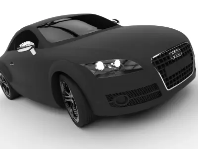 Audi TT Free 3D model purchase