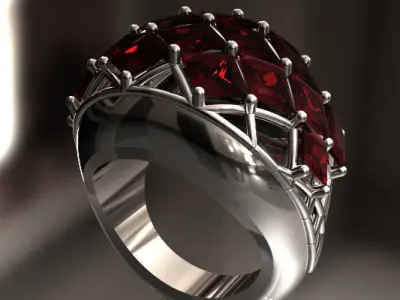 Rendering Anello E Free 3D model