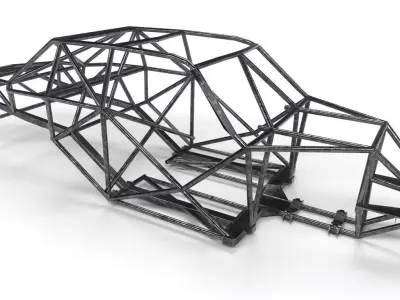 OFFROAD PRERUNNER CAGE 3D model
